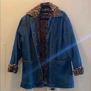 Jean cheetah Braefair coat